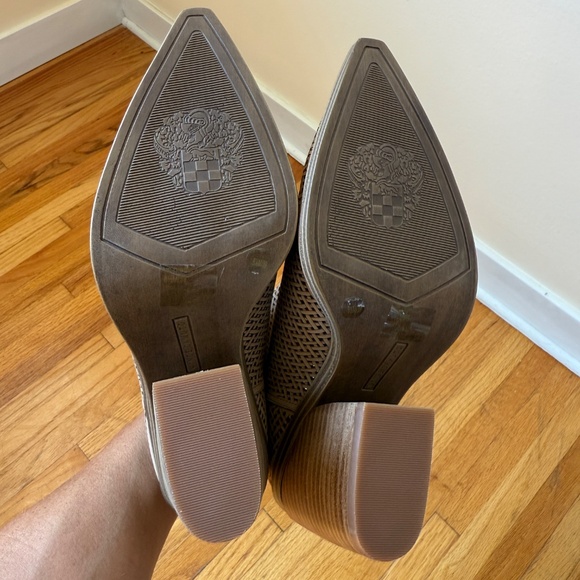 Vince Camuto Brown Ankle Booties - Picture 9 of 10